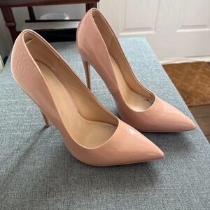 Elegant Nude Stiletto Heels